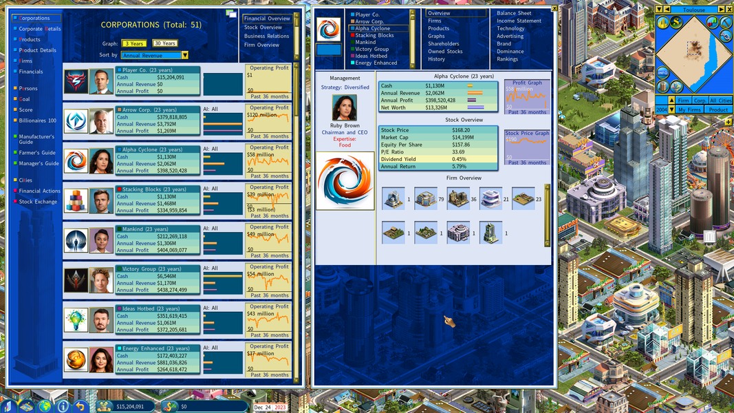 金融帝国实验室 v11.0.98（Capitalism Lab）免安装中文版